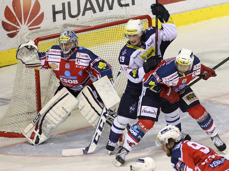 Rytíři Kladno - HC ČSOB Pojišťovna Pardubice, 43. kolo ELH 2013-14, 28.1.14