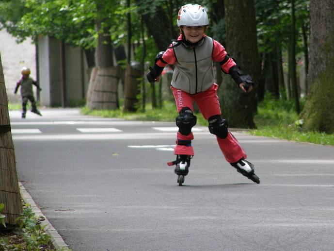 První závod KEB in-line bruslení se o víkendu konal na Sletišti. 