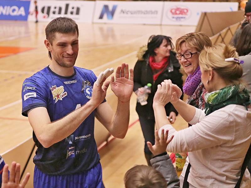 Orli Kladno - Lev Praha 3:0, Extraliga volejbalu,  Kladno, 26. 1. 2019