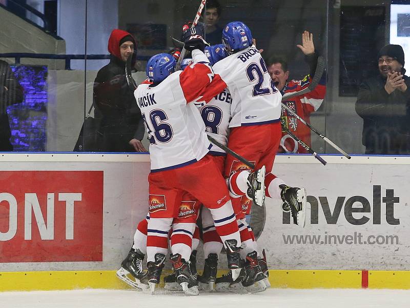 Česká republika - Finsko 3:2 sn, příprava U17 - 30. 12. 2018 Čez Stadion Kladno