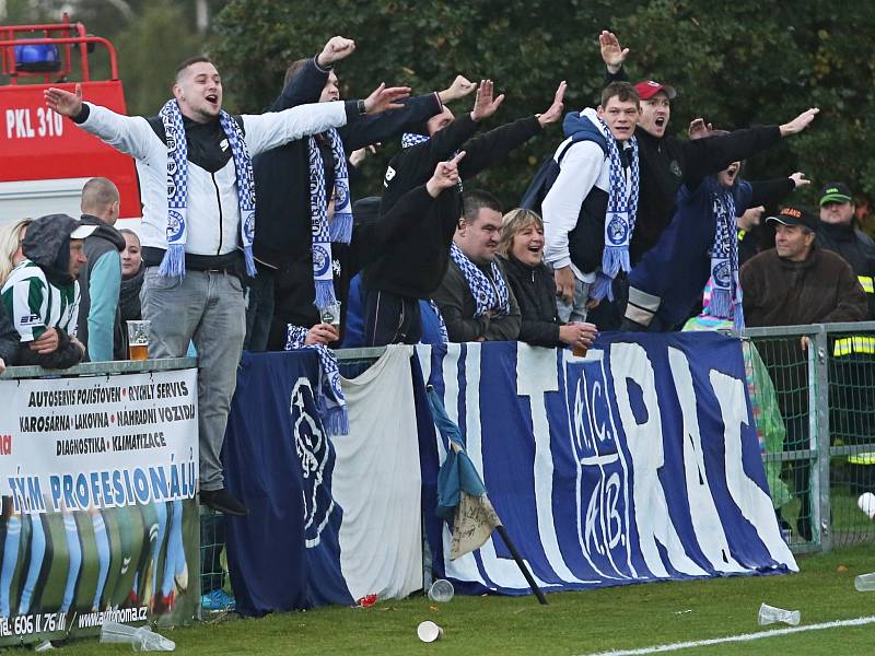 Sokol Hostouň - SK Kladno 1:3, Divize B, 8. 10. 2017