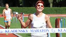 Regina Procházková (Spartak Praha 4) zvítězila v kategorii žen časem 3:12:47 // Kladenský maratón 2013