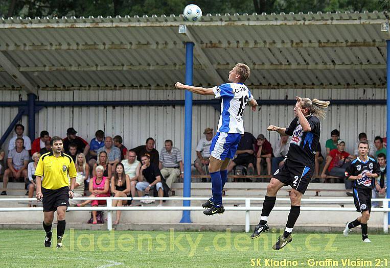 SK Kladno - Graffin Vlašim 2:1 (1:0), přípravné utkání, hráno 15.7.2009 ve Velvarech