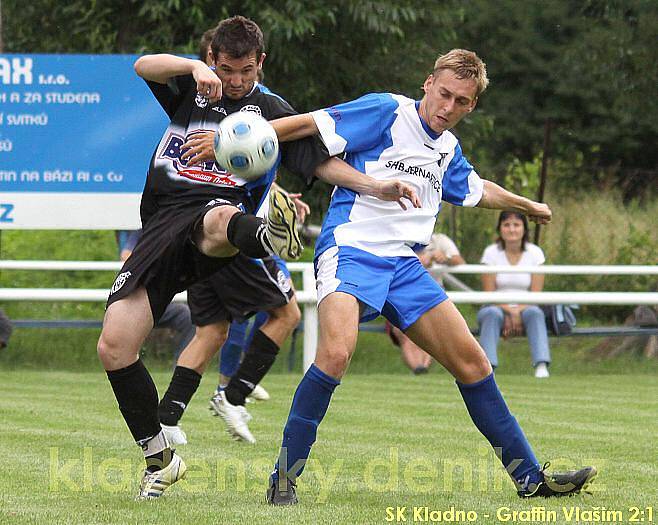 SK Kladno - Graffin Vlašim 2:1 (1:0), přípravné utkání, hráno 15.7.2009 ve Velvarech