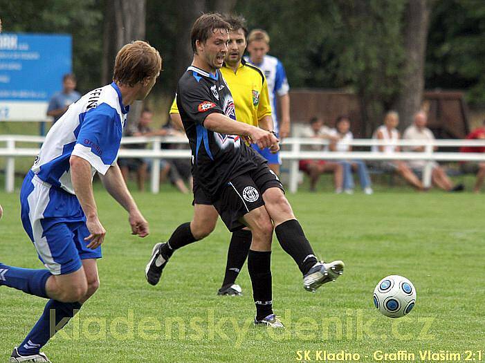 SK Kladno - Graffin Vlašim 2:1 (1:0), přípravné utkání, hráno 15.7.2009 ve Velvarech