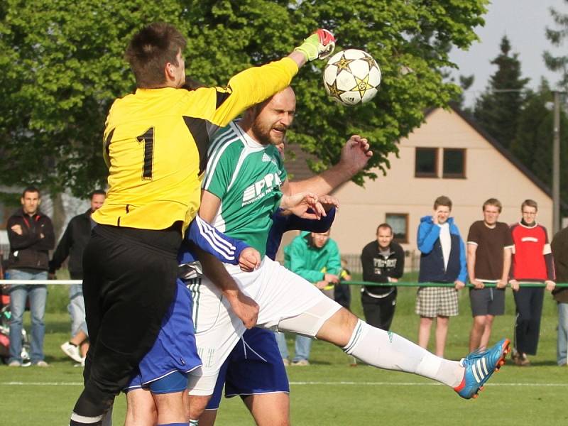 Sokol Hostouň - SK Hvozdnice 1:1, I.A. tř., 4.5.2014