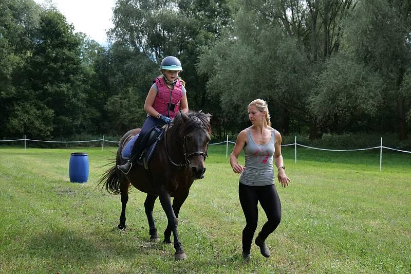 Tradiční sportovní víkend s koňmi se konal v Drchkově.