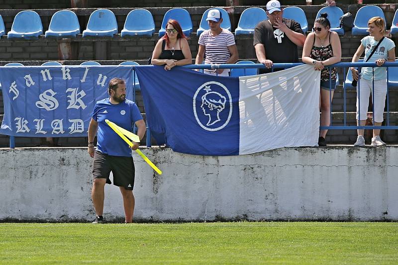 SK Kladno - FK Králův Dvůr 2:0, přátelské přípravné utkání 24.7. 2021