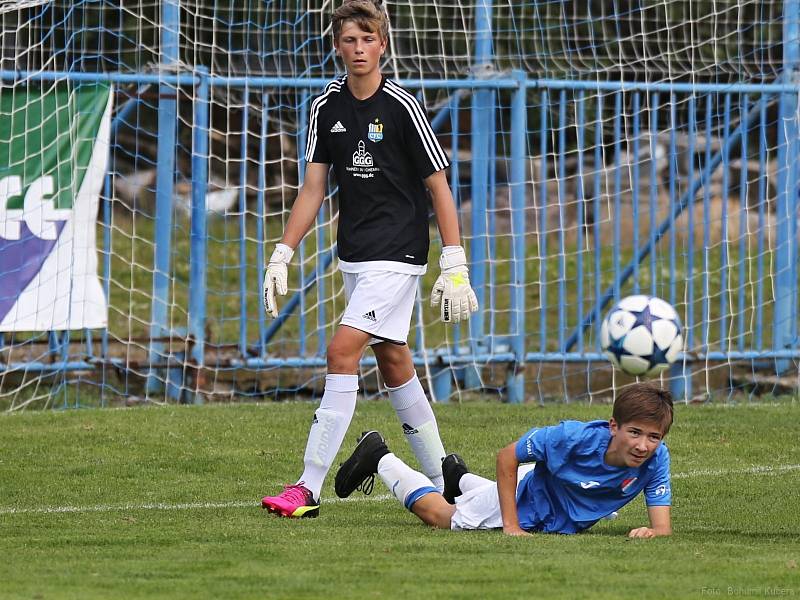 Kladenský pohár 2017. Turnaj pro kategorii U15 proběhl poslední červencový víkend na Stadionu Františka Kloze