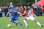 Třetiligový Slovan Velvary přivítal v rámci MOL Cupu mistrovskou Slavii Praha.