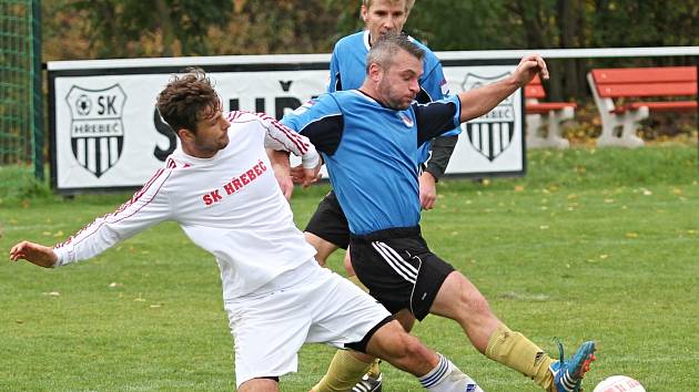 SK Hřebeč - SK Městečko 2:0 (1:0), I. B. tř. sk.A, 17. 10. 2015