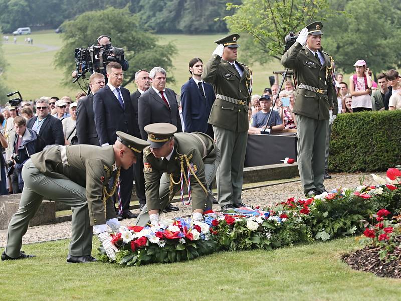 Pietní akt k 76. výročí vyhlazení obce Lidice