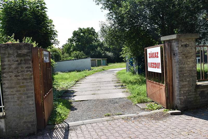 Testovací centrum v Kladně v ulici Františka Kloze.