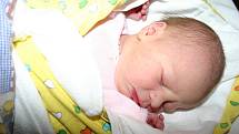 Michaela Šejnohová, Slaný.  Narodila se 9. února 2012. Váha 3,00 kg, míra 50 cm. Rodiče Petra a Jaroslav Šejnohovi (porodnice Slaný)