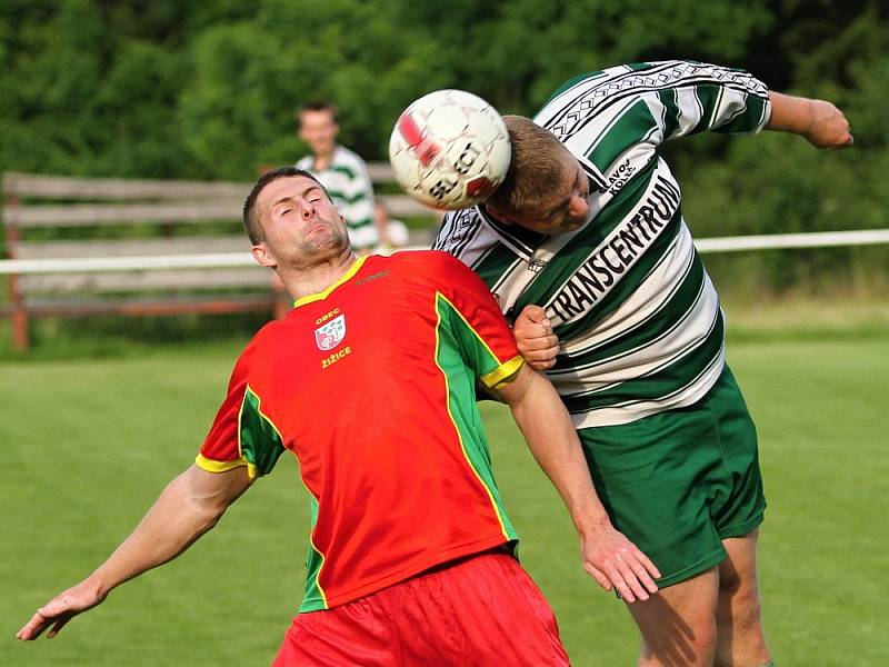 Slavoj Koleč - FK Žižice 1:0 , utkání III. tř., sk. B, okr. Kladno, 8. 6. 2013