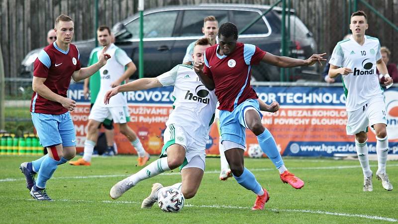 Sokol Hostouň - SK Rakovník 2:0 (1:0), ČFL 25. 9. 2021