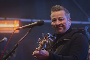 Petr Bende při pátečním koncertu v Kladně.