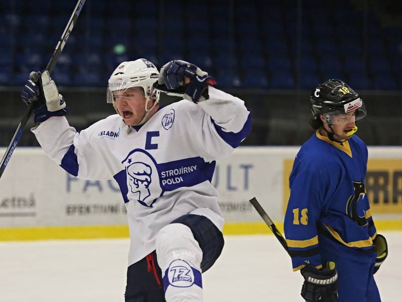 PZ Kladno - SK Černošice 6:4, SKL 19. 2. 2018 (Kladno)