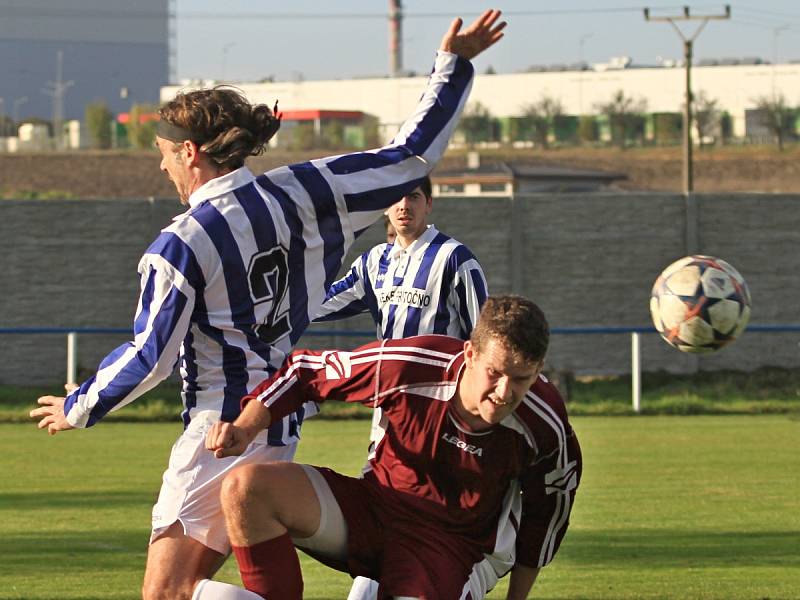 SK Velké Přítočno - SK Slaný B 2:6, OP. okr. Kladno, 2014-5, 1.11.2014