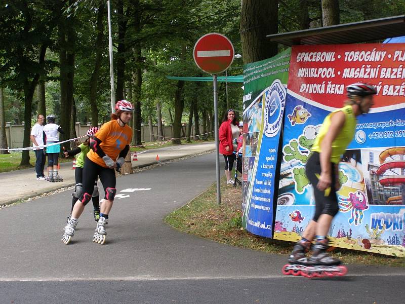 Kladenský in-line maraton 2014.