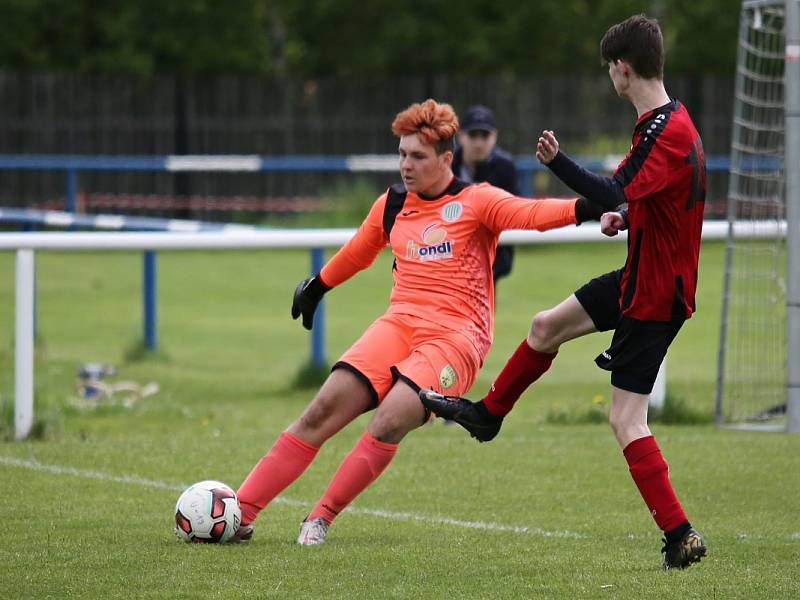 Sokol Hostouň - Baník Švermov 4:0 / Regionální mini liga 2021 (U19) 22. 5. 2021