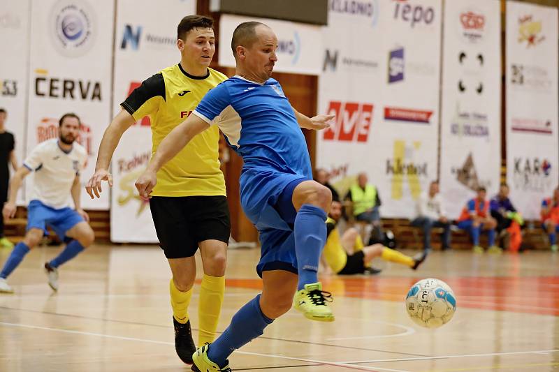 Futsal II. liga západ - Kladno - Ústí nad Labem 2:6.