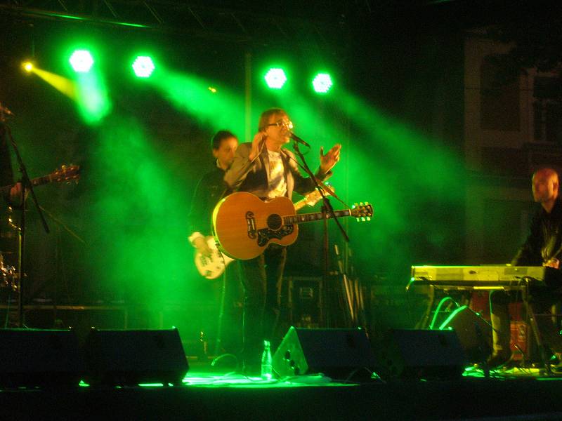 Miro Žbirka v roce 2012 koncertoval ve Slaném na Husitských slavnostech