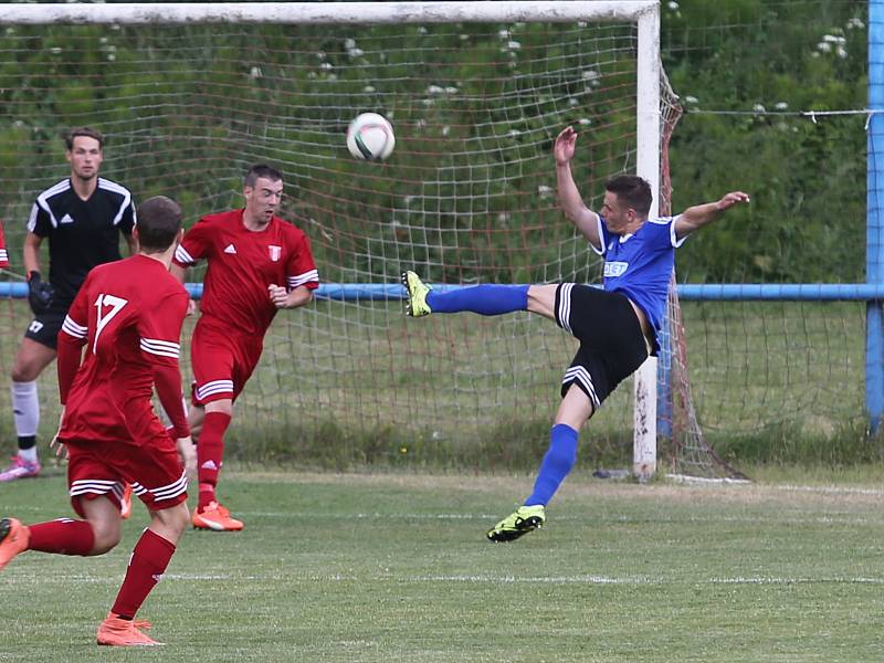 SK Baník Libušín - SK Zlonice 6:1 (2:0),  I.B tř.sk. A,  17. 6. 2017