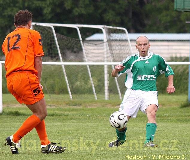 Hostouň - V. Přítočno 2:1 (1:0), OP 31.5.2009