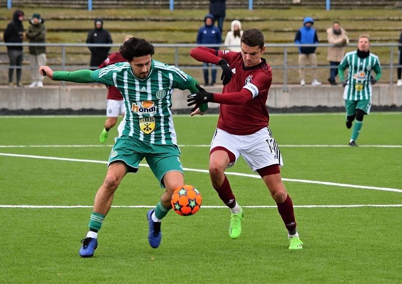 Sparta B porazila na Strahově v přípravě Hostouň 2:0.