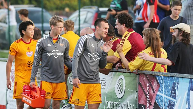 Sokol Hostouň - FK DUKLA Praha 0:3 (0:1), 1. kolo 24. 8. 2022