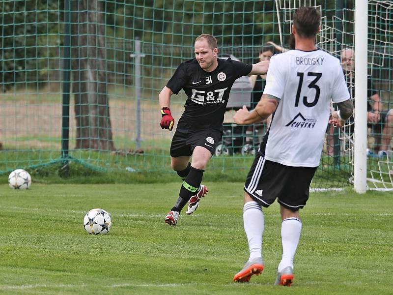 TJ SK Hřebeč - FK Bohemia Poděbrady 1:3 (0:0), KP, 24. 8. 2019