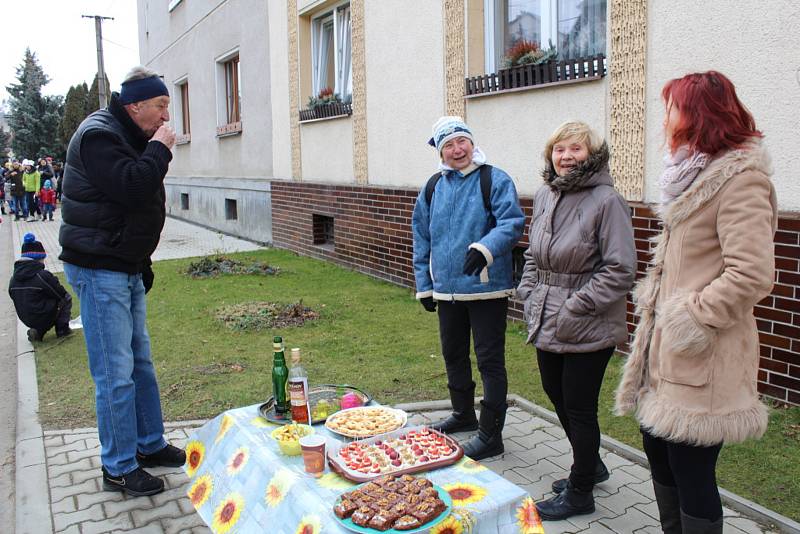 Do ulic se vydala široká škála maškar, nechyběli například tradiční medvědi.