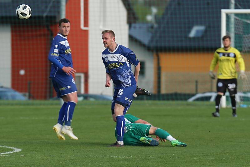 Sokol Hostouň - SK Kladno 2:0, Divize B, 28. 4. 2019