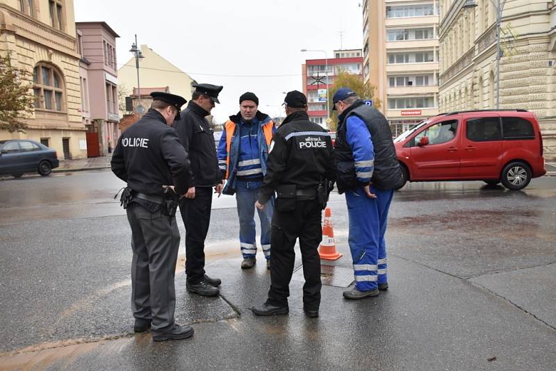 Havárie vody ve Slaném ve čtvrtek odpoledne