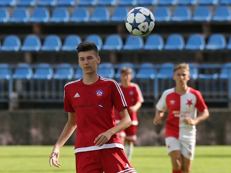 Kladenský pohár 2017. Turnaj pro kategorii U15 proběhl poslední červencový víkend na Stadionu Františka Kloze