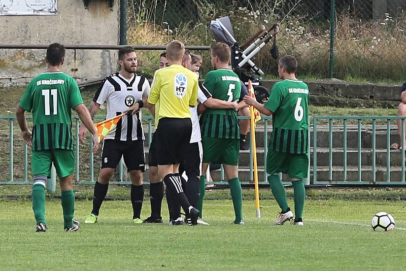 Kročehlavy - Buštěhrad 0:2, OP Kladno, 24. 8. 2019