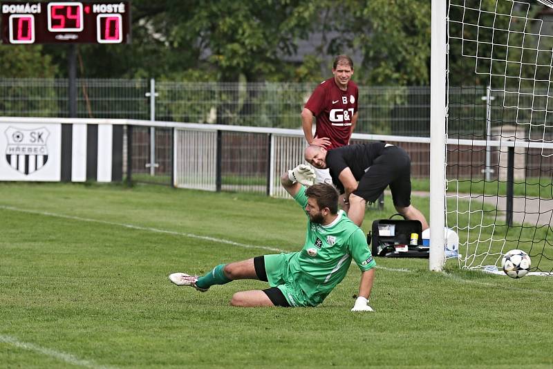 TJ SK Hřebeč - FK Bohemia Poděbrady 1:3 (0:0), KP, 24. 8. 2019