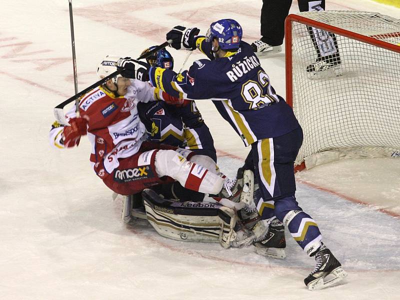 Rytíři Kladno - HC Slavia Praha, čtvrtfinále play-off  ELH 2012-13, třetí utkání, 14.3.13