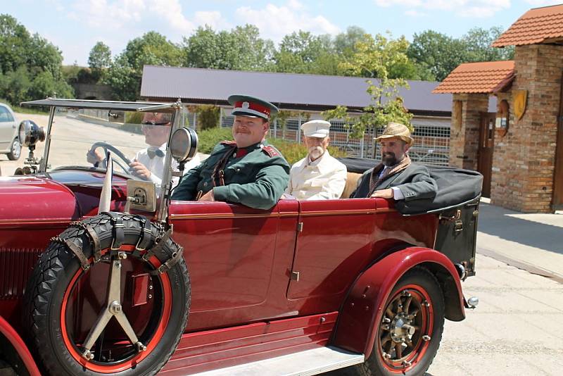 Slánský okruh 2018 navštívil v rámci oslav 100. výročí založení Československa i prezident T.G. Masaryk