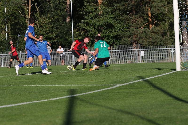 SK Doksy - SK SPARTAK Příbram 3:1 (1:0), 1A,  25. 9. 2021