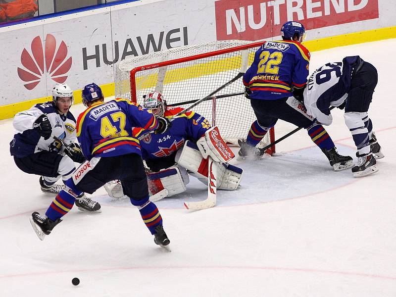 Rytíři Kladno - HC Motor České Budějovice , 1.liga LH 2014-15, 44 kolo, 14.1.15