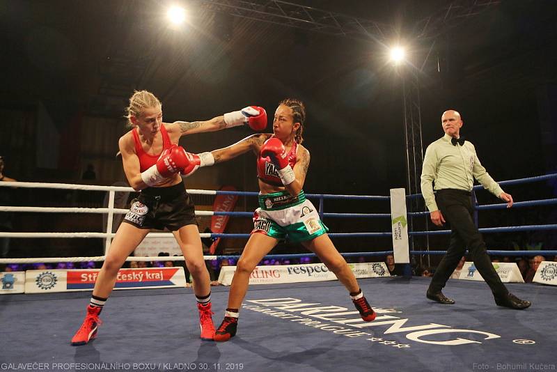 Fabiána Bytyqi vs Anna Arrazola // Galavečer profesionálního boxu BOXING LIVE / Kladno 30. 11. 2019