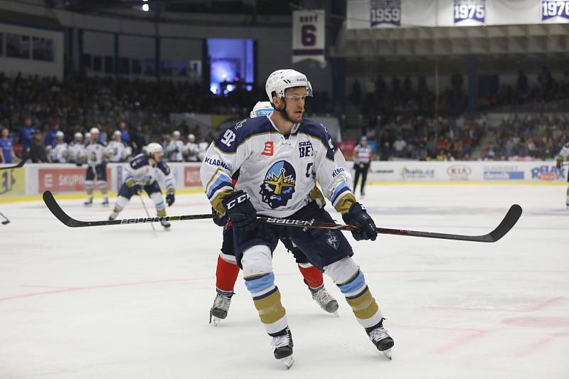 Kladno - Chomutov, domácí slavili s plným stadionem postup do extraligy