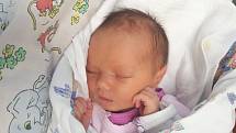 JOHANKA ČAVLOVÁ, SLANÝ. Narodila se 22. listopadu 2018. Po porodu vážila 2,88 kg a měřila 49 cm. Rodiče jsou Nikola Čavlová a Rober Čavl. (porodnice Slaný)