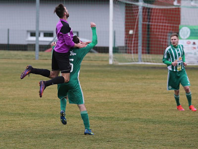 Sokol Hostouň - Tatran Rakovník 0:1, Divize B, 19. 3. 2017