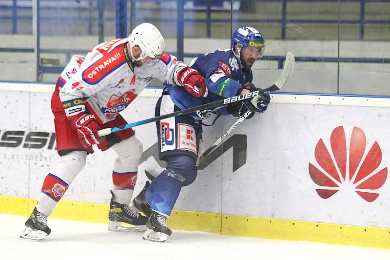 Chance liga, úvodní duel semifinále play -off Kladno - Poruba