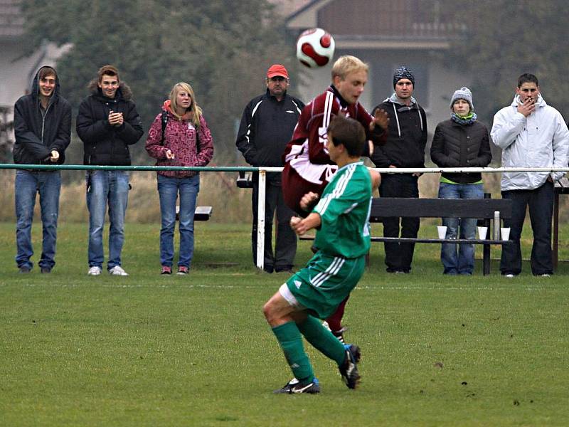 Sokol Hostouň -  - SK Slany 2:1 (1:0), utkání I.A, tř. 2011/12, hráno 23.10.2011