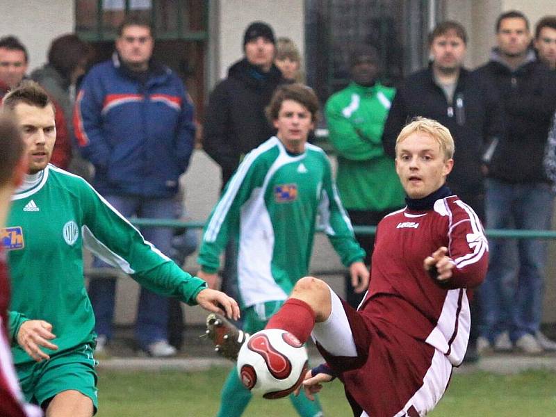 Sokol Hostouň -  - SK Slany 2:1 (1:0), utkání I.A, tř. 2011/12, hráno 23.10.2011