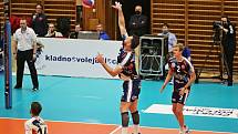 Kladno volejbal cz - Euro Sitex Příbram  3:0 (25:21, 25:15, 25:17), EL volejbalu, 6. 12. 2021